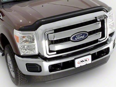 Bugflector II Hood Shield; Smoke (08-10 F-250 Super Duty)