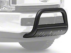 Bull Bar with Skid Plate; Black (17-25 F-250 Super Duty)