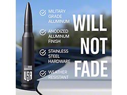 Bullet Antenna; American Flag USA (99-26 F-250 Super Duty)