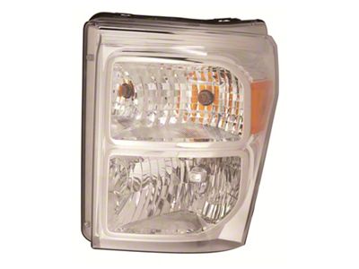 CAPA Replacement Halogen Headlight; Driver Side (11-16 F-250 Super Duty)