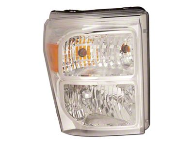 CAPA Replacement Halogen Headlight; Passenger Side (11-16 F-250 Super Duty)