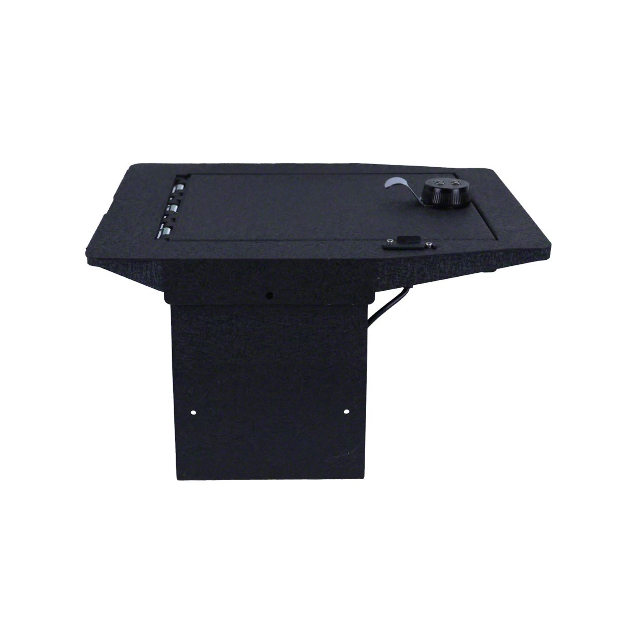 F250 Super Duty Center Console Safe with 4Digit Combo Lock; Black (17