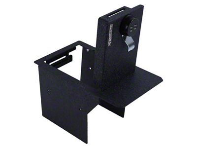 Center Console Safe with 4-Digit Combo Lock; Black (23-24 F-250 Super Duty)