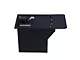 Center Console Safe with 4-Digit Combo Lock; Black (23-24 F-250 Super Duty)
