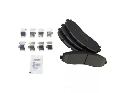 Ceramic Brake Pads; Rear Pair (13-22 F-250 Super Duty)