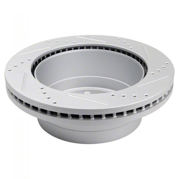 Hawk Talon 2010 Chevy Cobalt Base Rear Drum / 5 Lugs Cross Drilled & Slotted Rotors w/ Hawk Ceramic Pads (Front) | HKC4064-524B