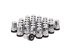 Chrome OE Style Lug Nuts; M14x1.5; Set of 32 (17-25 F-250 Super Duty)