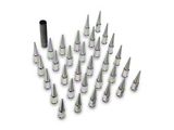 Chrome Spiked Lug Nuts; M14x1.5; Set of 32 (05-25 F-250 Super Duty)