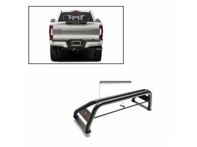 Classic Roll Bar with 50-Inch LED Light Bar; Black (11-24 F-250 Super Duty)