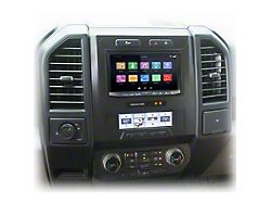Complete Radio Replacement Kit with Integrated Climate Controls (17-22 F-250 Super Duty w/ 8-Inch Display)