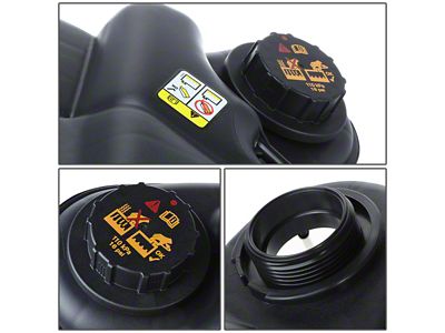 Coolant Recovery Tank with Cap (05-07 F-250 Super Duty)