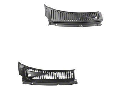 Cowl Grille Insert; Driver and Passenger Side (99-07 F-250 Super Duty)