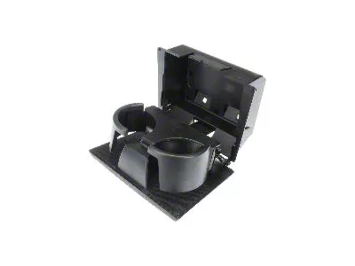 Cup Holder; Black (08-16 F-250 Super Duty)
