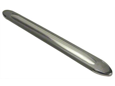 Deluxe Bumper Guards; Silver/Chrome; 19.75-Inch (Universal; Some Adaptation May Be Required)