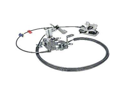 Door Latch Assembly; Rear Passenger Side (99-07 F-250 Super Duty)