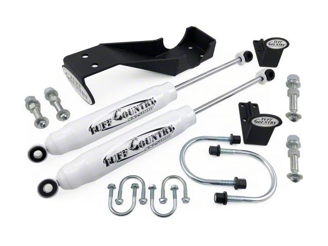Tuff Country Dual Steering Stabilizer (11-16 4WD F-250 Super Duty)