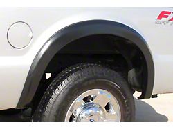 Elite Series Sport Style Fender Flares; Front and Rear; Smooth Black (08-10 F-250 Super Duty)