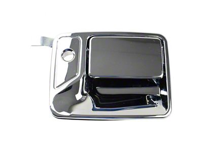 Exterior Door Handle; Front Passenger Side; Chrome (11-16 F-250 Super Duty)