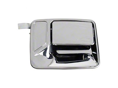 Exterior Door Handle; Front Passenger Side; Chrome (11-16 F-250 Super Duty SuperCrew)