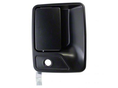 Exterior Door Handle; Front Passenger Side; Paint to Match Black (11-16 F-250 Super Duty)