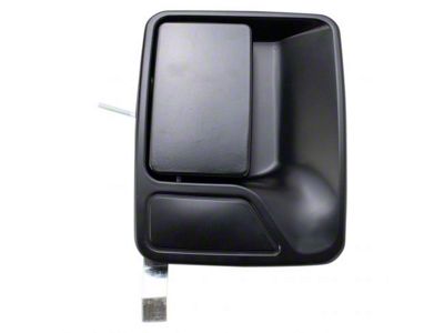 Exterior Door Handle; Front Passenger Side; Paint to Match Black (11-16 F-250 Super Duty SuperCrew)