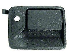 Exterior Door Handle; Front Passenger Side; Textured Black (99-16 F-250 Super Duty)