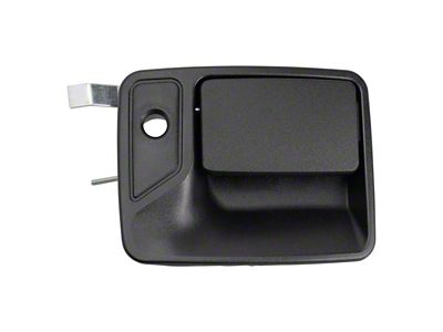 Exterior Door Handle; Front Passenger Side; Textured Black (11-16 F-250 Super Duty)