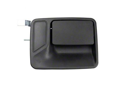 Exterior Door Handle; Front Passenger Side; Textured Black (11-16 F-250 Super Duty SuperCrew)