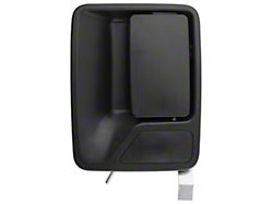 Exterior Door Handle; Rear Driver Side; Black (99-16 F-250 Super Duty)