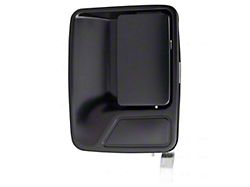 Exterior Door Handle; Rear Driver Side; Paint to Match Black (11-16 F-250 Super Duty SuperCrew)