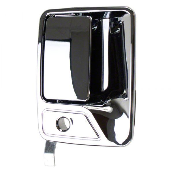 F250 Super Duty Exterior Door Handles; Front and Rear; Chrome (1116 F