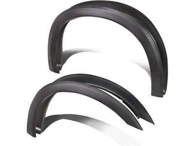 Factory Style Fender Flares; Textured Black (99-04 F-250 Super Duty)