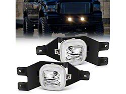 Fog Lights; Clear (99-04 F-250 Super Duty)