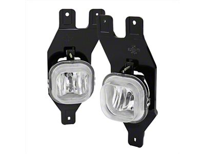 Fog Lights with Switch; Clear (99-04 F-250 Super Duty)