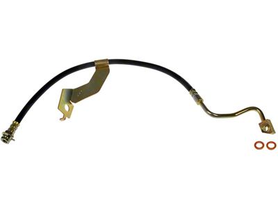 Front Brake Hydraulic Hose; Driver Side (11-12 2WD F-250 Super Duty)