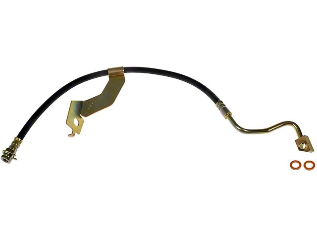 Front Brake Hydraulic Hose; Driver Side (11-12 2WD F-250 Super Duty)