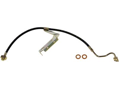 Front Brake Hydraulic Hose; Driver Side (11-12 4WD F-250 Super Duty)