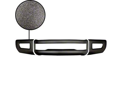 Front Bumper Cover with Fog Light Openings; Armor Coated (17-19 F-250 Super Duty)