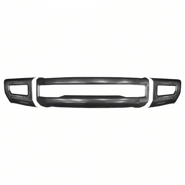 F250 Super Duty Front Bumper Cover with Fog Light Openings; Paintable