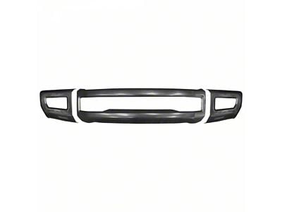 Front Bumper Cover with Fog Light Openings; Paintable ABS (17-19 F-250 Super Duty)