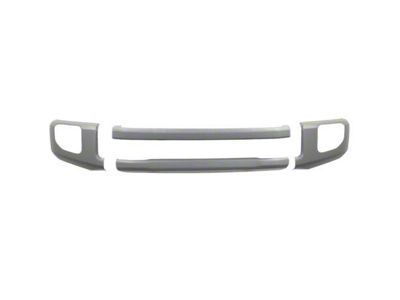 Front Bumper Cover with Fog Light Openings; Paintable ABS (20-22 F-250 Super Duty)
