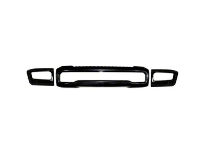 Front Bumper Cover; Matte Black (23-25 F-250 Super Duty)