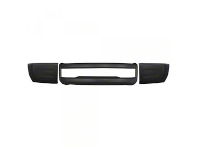 Front Bumper Cover without Fog Light Openings; Paintable ABS (17-19 F-250 Super Duty)