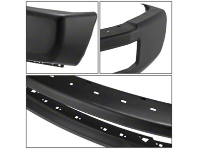 Front Bumper with Fender Flare Holes; Black (17-19 F-250 Super Duty)
