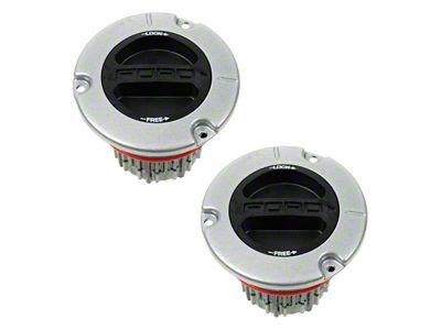 Front Manual Locking Hubs; Driver and Passenger Side (11-16 4WD F-250 Super Duty w/ Manual Locking Hub)