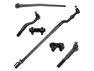 Front Outer and Inner Tie Rods with Tie Rod Adjusting Sleeves (99-04 4WD F-250 Super Duty)
