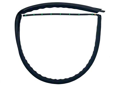 Front Roof Panel Weatherstrip; Driver Side (11-16 F-250 Super Duty SuperCrew)