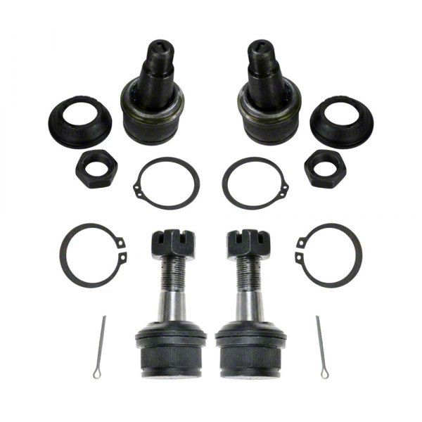 PartsW Front Upper & Lower Ball Joint Kit For Ford F-250/F-350 Super Duty (1999-2012) & Excursion (2000-2005) – 4 Piece Set