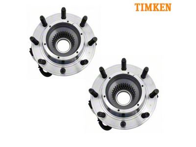 Front Wheel Bearing and Hub Assemblies (05-10 4WD F-250 Super Duty)