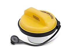 Fuel Tank Cap with Tether (09-10 F-250 Super Duty; 11-17 6.2L F-250 Super Duty; 17-22 6.7L Powerstroke F-250 Super Duty; 18-22 6.2L F-250 Super Duty)